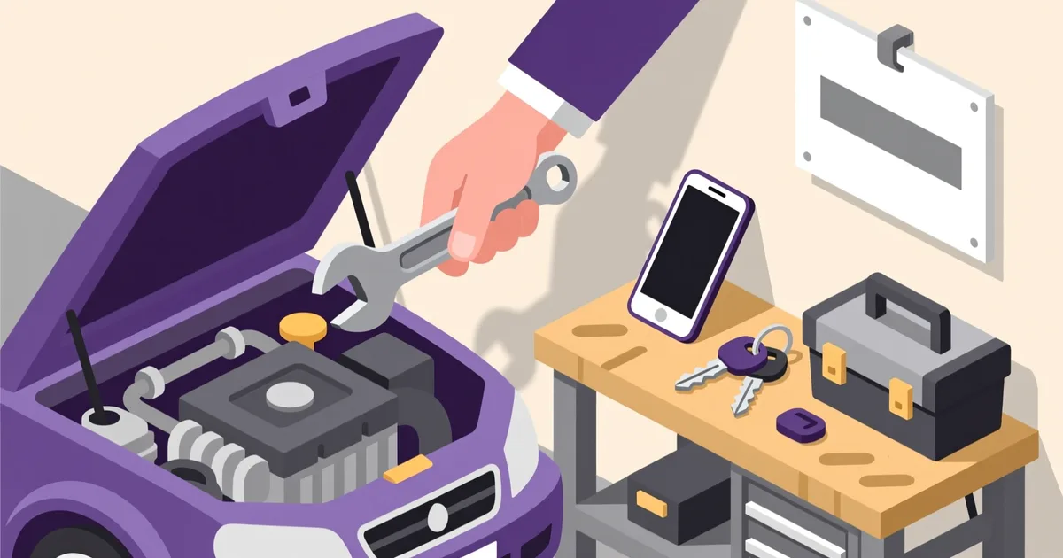 Illustration for the guide: How to buy car parts in Israel safely and cheaply