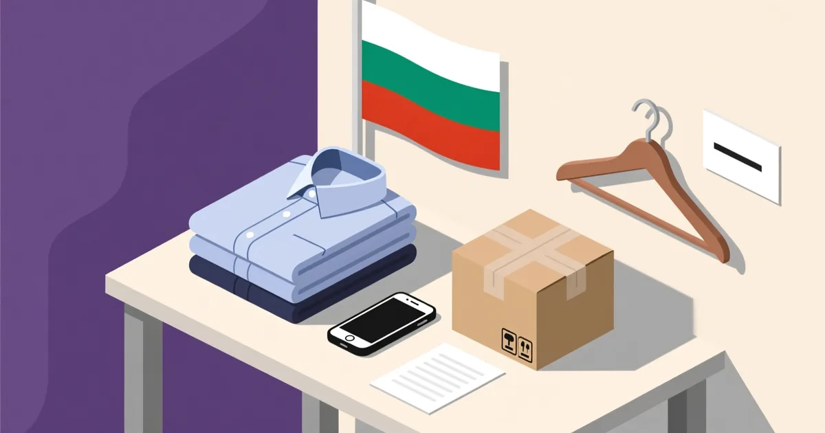 Ілюстрація до матеріалу: Продати чоловічий одяг у Болгарії: як зробити це швидко і без ризику