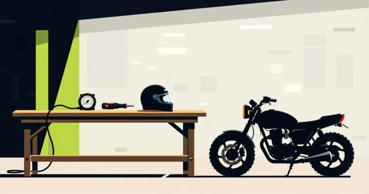 Ilustracija za vodič: Kako preveriti rabljen motor in varno kupiti: kontrolni seznam