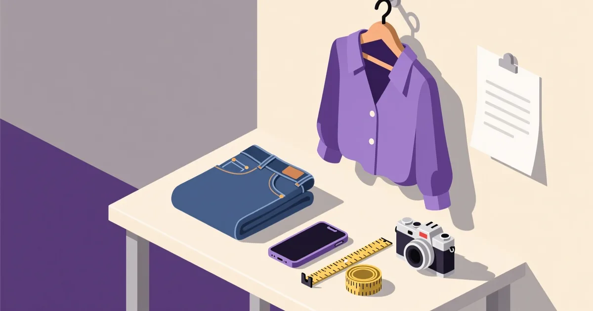 Illustration for the article: Women's clothing listing: what to show in photos and what to write in the text