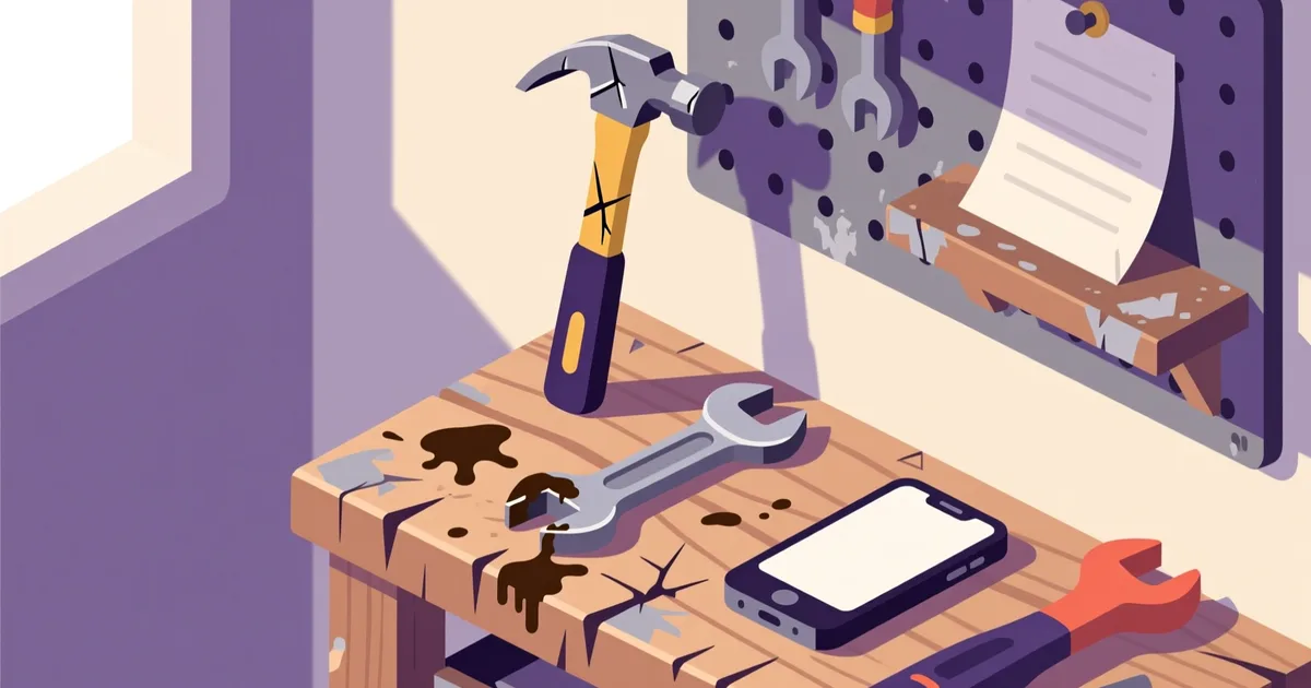 Illustration for the guide: How do you photograph and describe used tools so the listing gets messages?