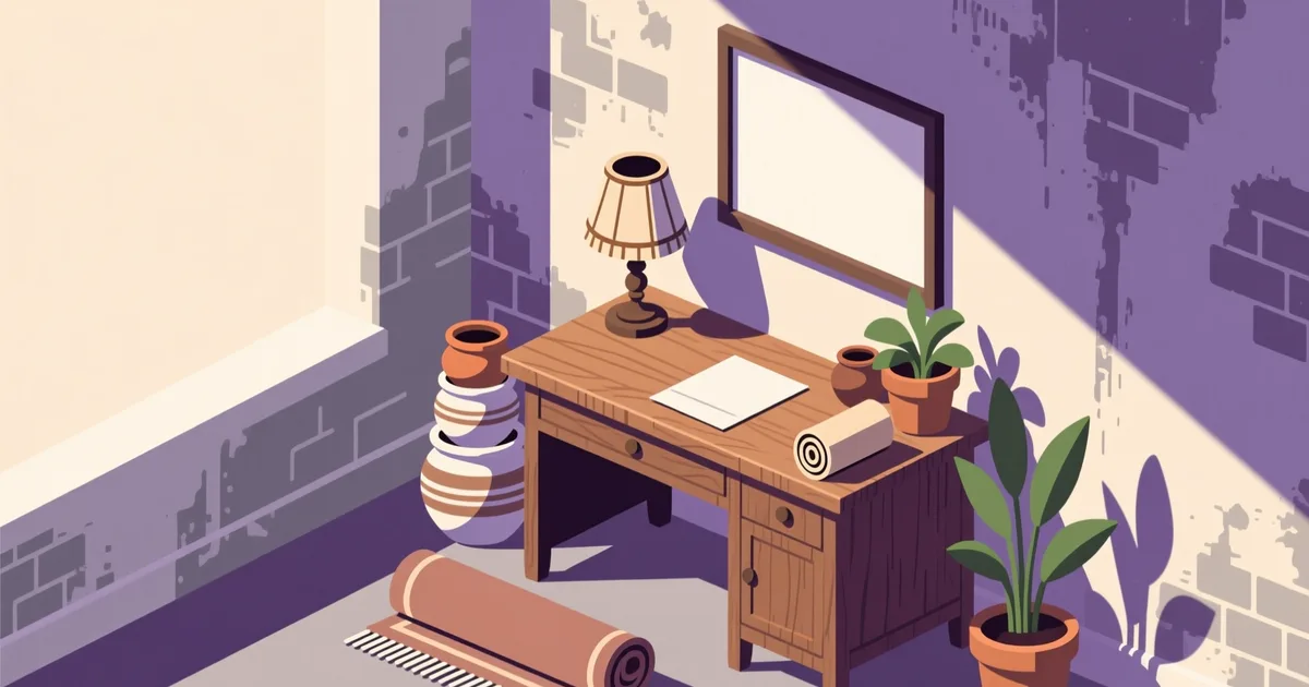 Ilustrație pentru ghid: Mobilă second hand în Timișoara: ghid practic
