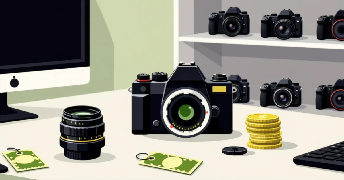 Ilustrace k průvodci: Použité fotoaparáty: ceny, na čem závisí a jak nepřeplatit
