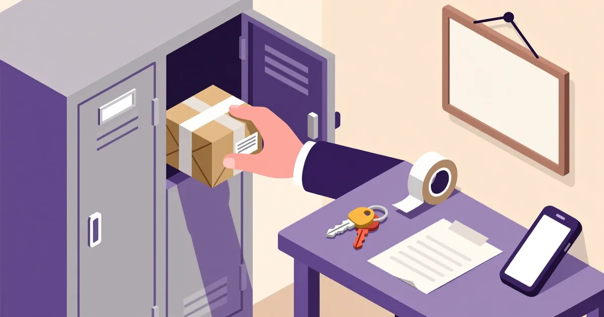 Ilustrație pentru ghid: Unde și cum predai produsul în siguranță