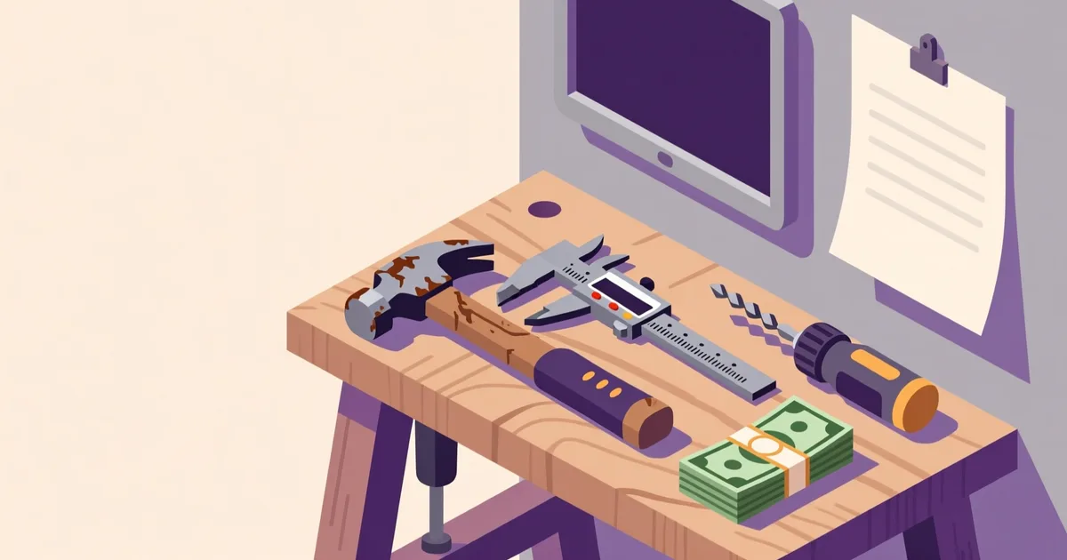 Illustration for the article: How to buy second-hand tools: where to look, what to check and how much to pay