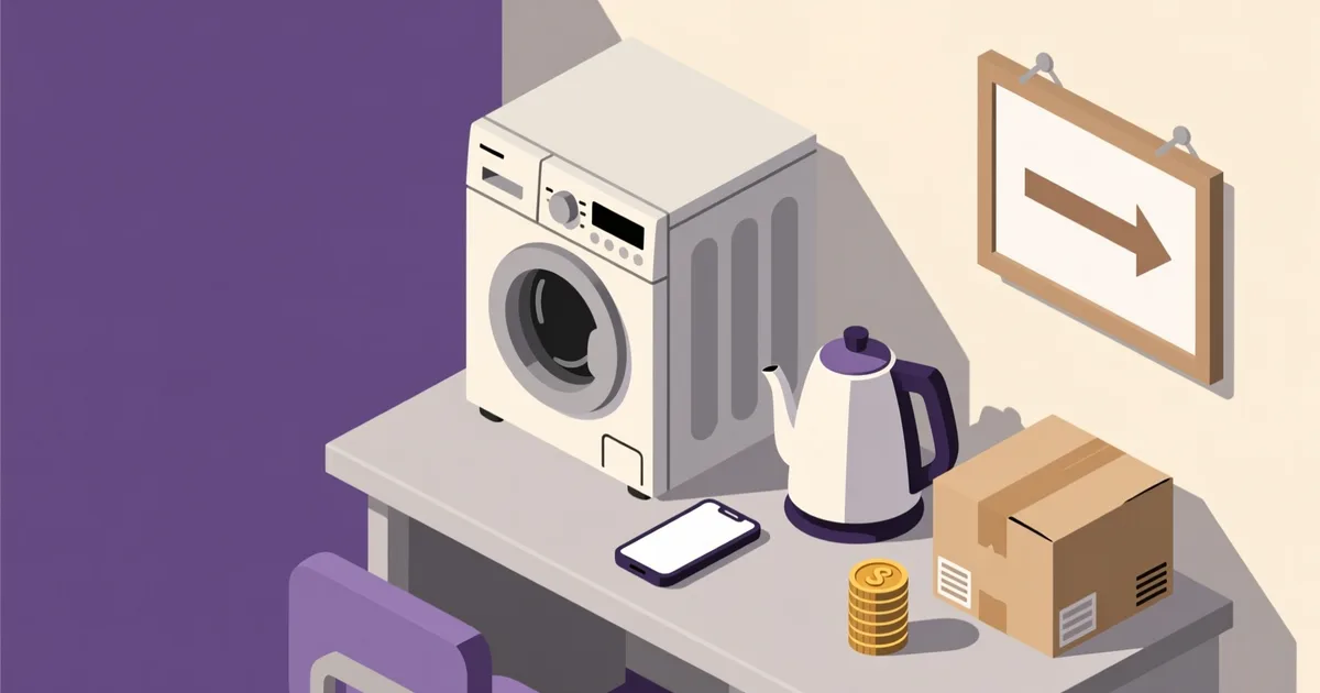 Иллюстрация к материалу: Продать б/у бытовую технику: быстро и без риска