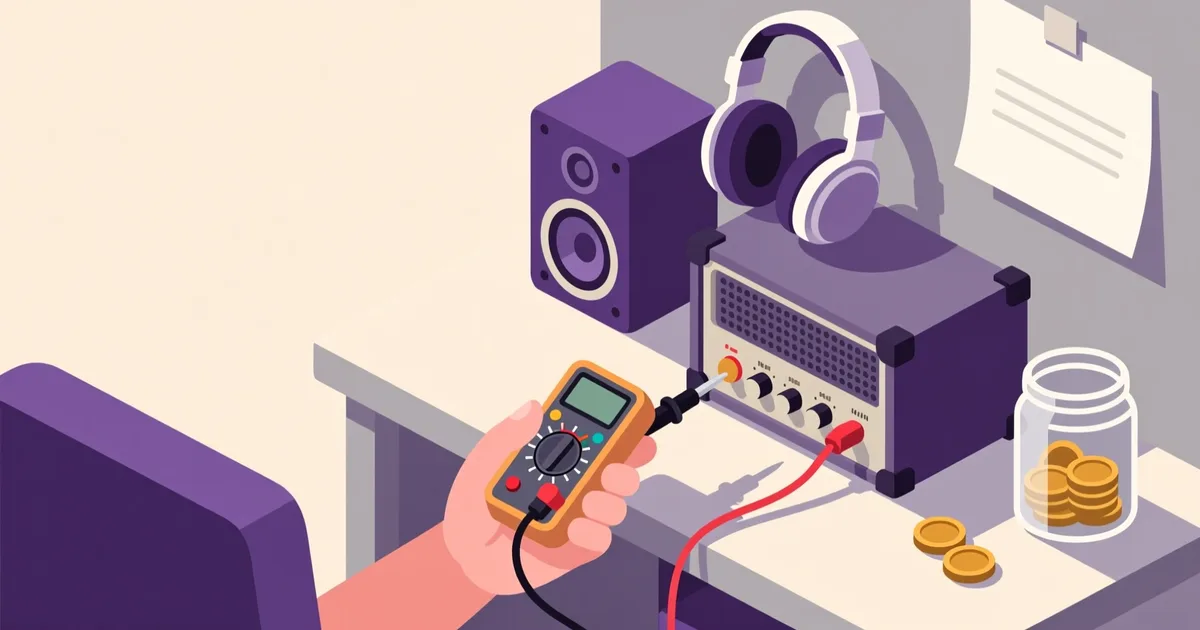 Ilustracja do poradnika: Jak kupić używany sprzęt audio: gdzie szukać, co sprawdzić, ile zapłacić
