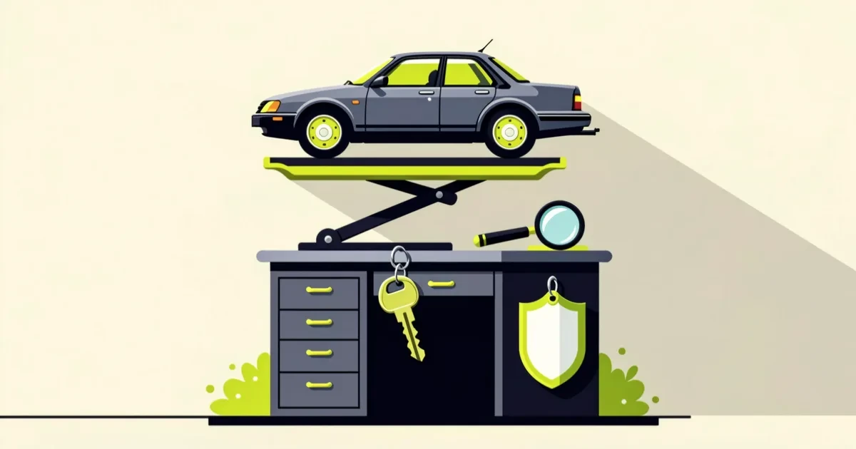 Illustration for the guide: How to buy a used car in Ukraine without getting scammed: warning signs and protection