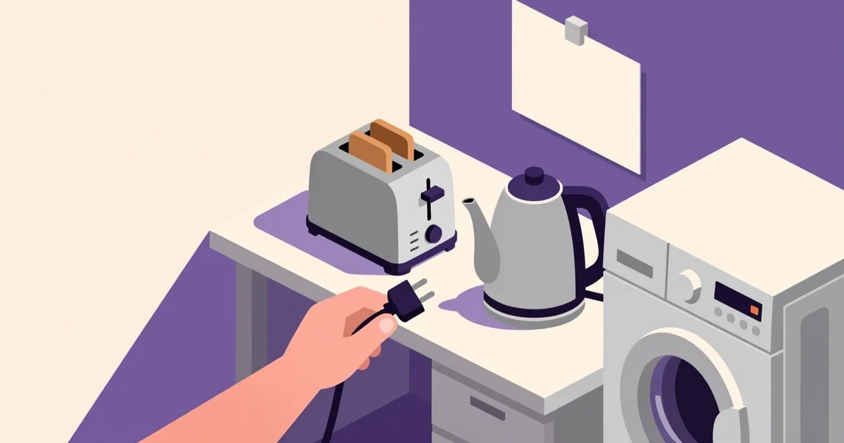 Illustration for the guide: Buying Second-Hand Appliances: A Practical Guide