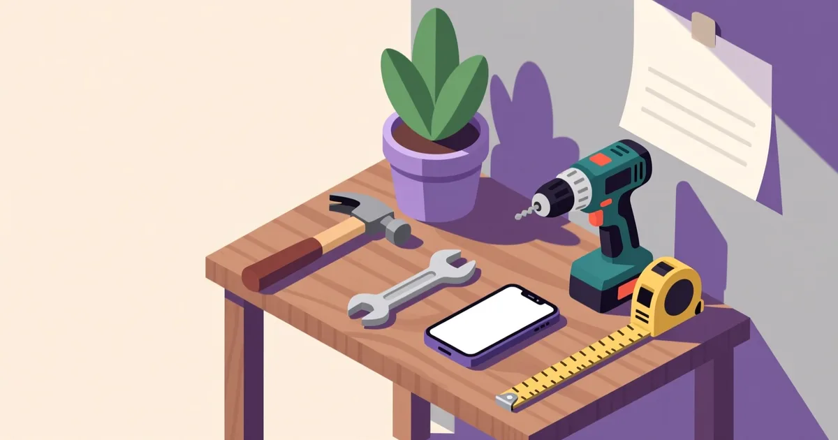 Illustration for the guide: How to write a used tool listing that attracts messages