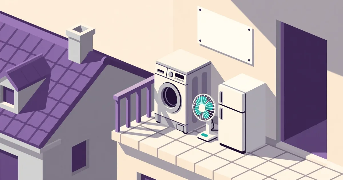 Illustration for the guide: Used Home Appliances in Ashkelon: Neighborhoods & Prices