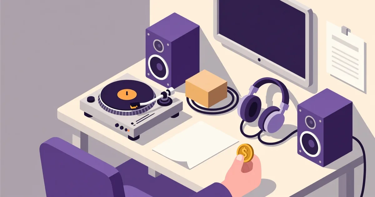 Ilustrácia k návodu: Ako predať použitú audiotechniku: rýchlo a bez rizika