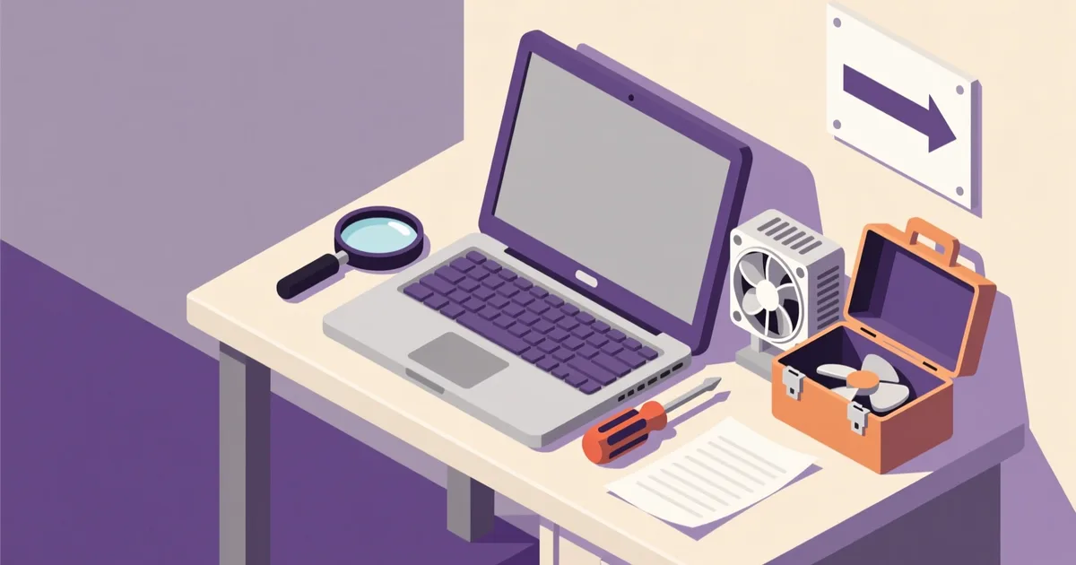 Illustration for the guide: Buying a Used Laptop: Where to Look and How to Check It