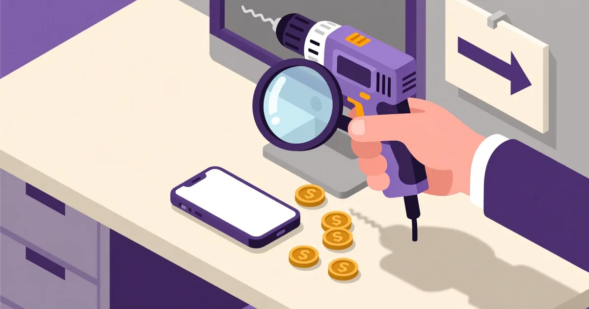 Illustration for the guide: How to read a used tool listing and spot a scam