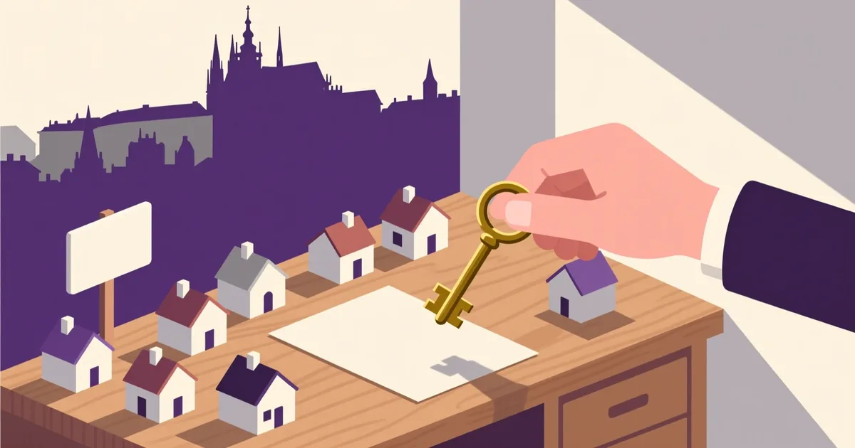 Ilustrace k průvodci: Kde sledovat aktuální nabídky bytů k pronájmu v Praze?