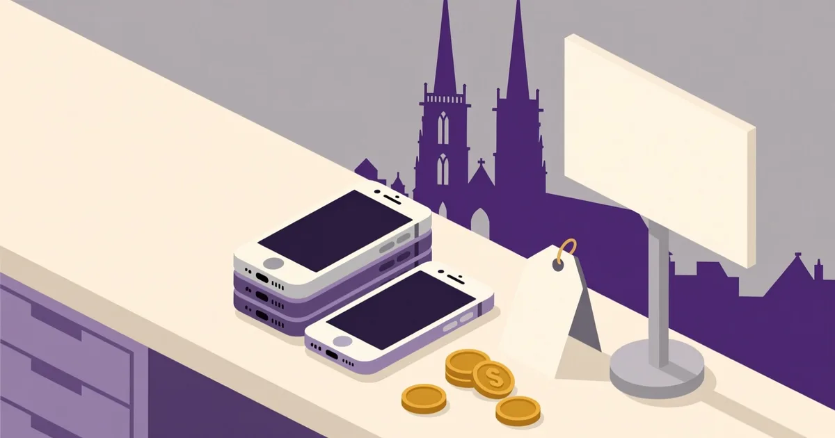Ilustracja do poradnika: Używane telefony we Wrocławiu: dzielnice, ceny i gdzie szukać