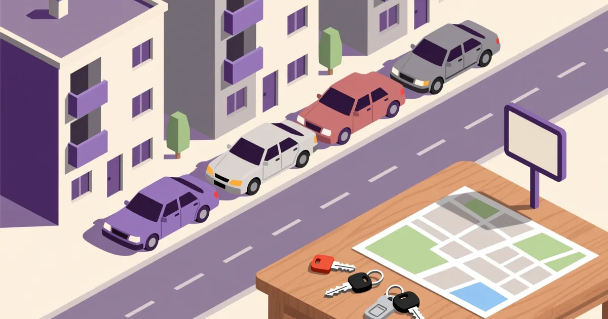 Ilustrație pentru ghid: Mașini second hand în Timișoara: cartiere, prețuri și unde cauți