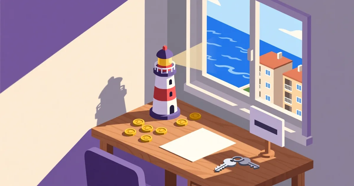 Ilustrație pentru ghid: Cum stabilești bugetul pentru o chirie în Constanța?
