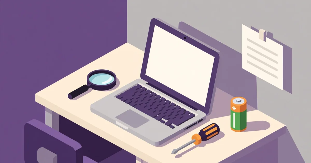 Ilustracja do poradnika: Jak kupić używany laptop: gdzie szukać i co sprawdzić