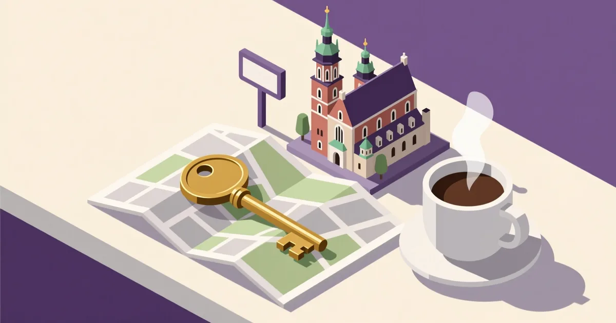 Ilustracja do poradnika: Gdzie szukać mieszkań do wynajęcia w Krakowie?