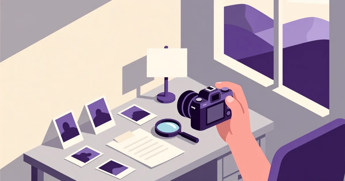 Ilustracija za vodič: Fotografija in opis, ki prineseta sporočila