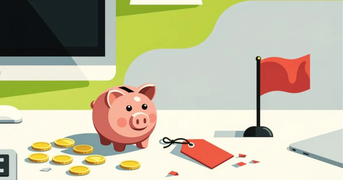 Illustration for the guide: Red flags: a price too good to be true