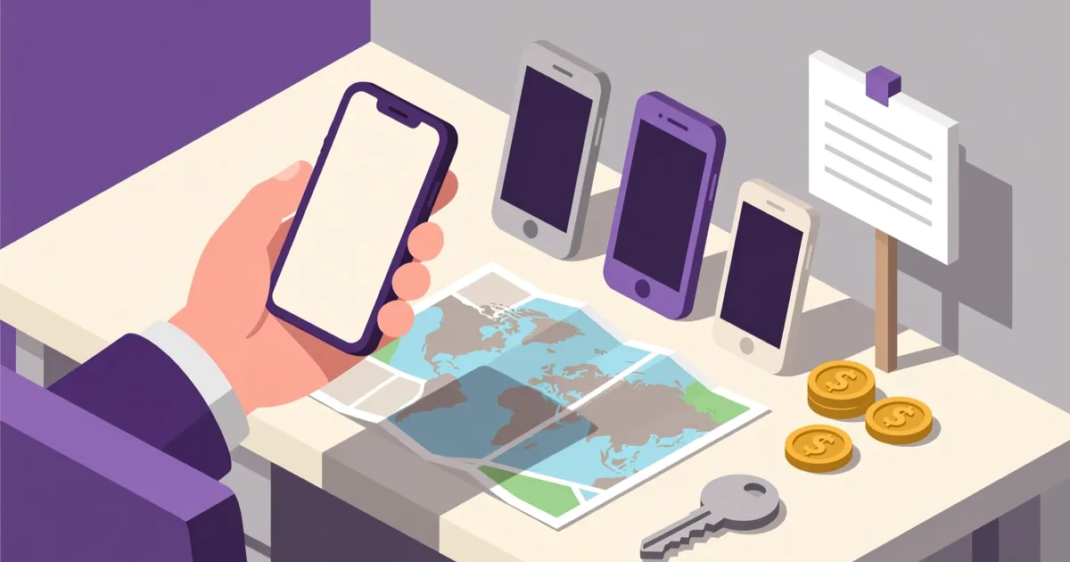 Illustration for the guide: Used Phones in Holon: Neighborhoods, Prices, and Where to Look