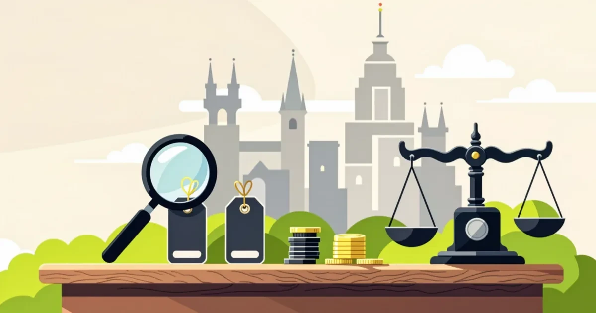 Ilustrație pentru ghid: Ce prețuri se cer și cum le compari corect