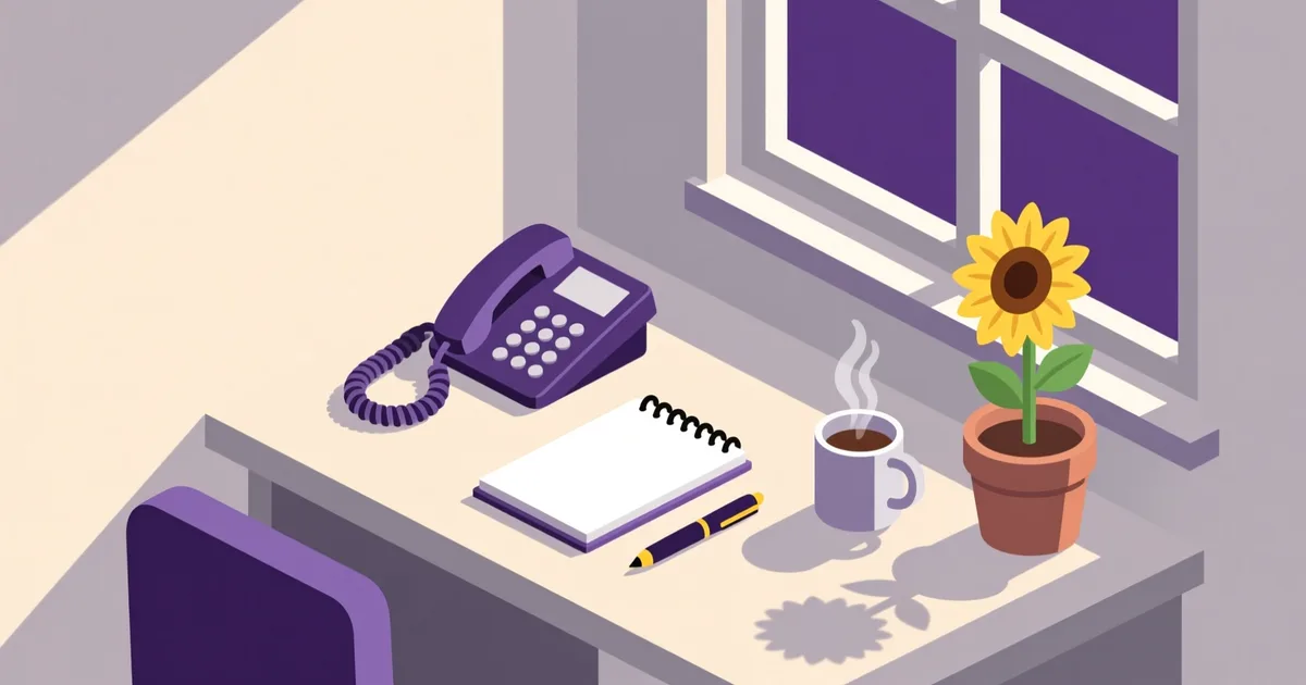 Illustration for the guide: How to answer a listing and what to ask before the interview