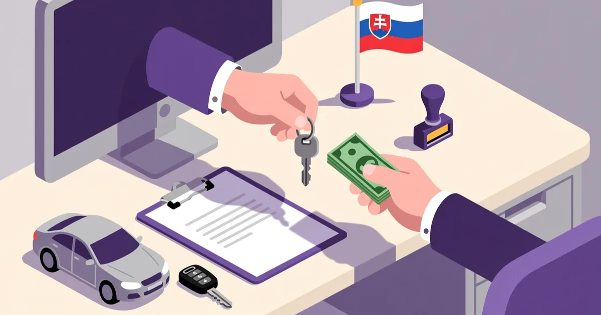 Ilustrácia k návodu: Čo platí pri súkromnom predaji na Slovensku