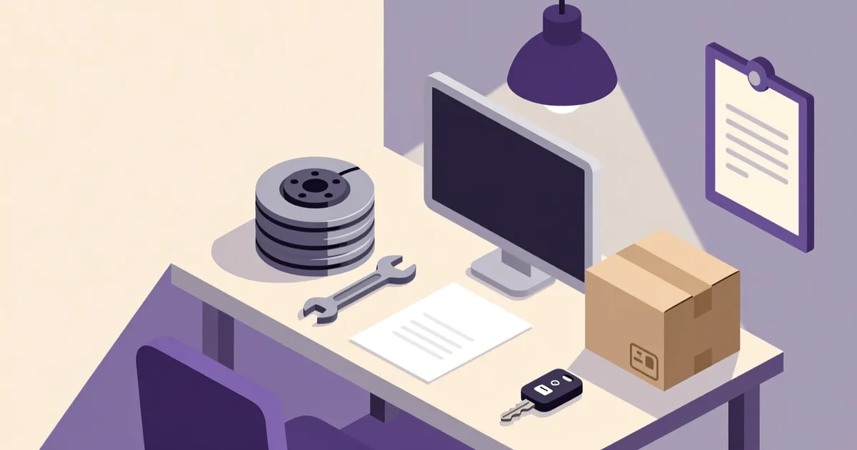Illustration for the guide: How to Sell Car Parts Fast and Without Risk