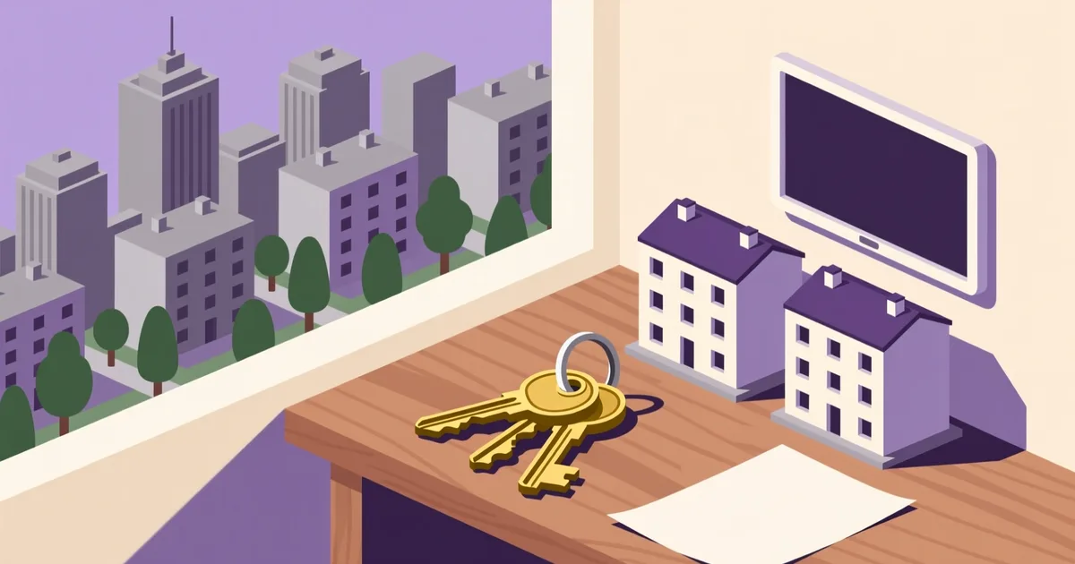 Ilustrație pentru ghid: Apartamente de închiriat în București: cartiere, prețuri și unde cauți