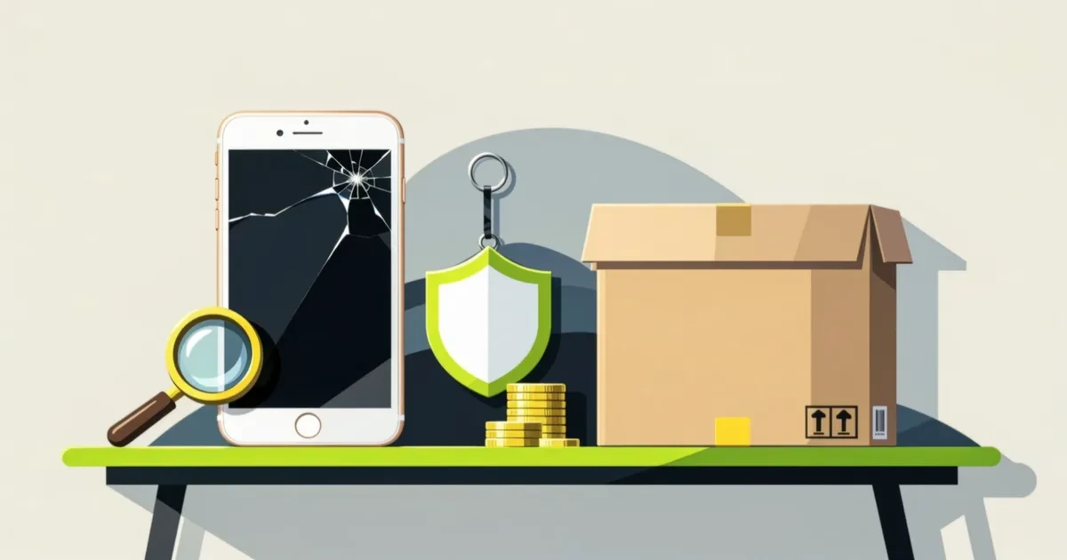Illustration for the guide: How to buy a used phone in Bulgaria without getting scammed: warning signs and protection