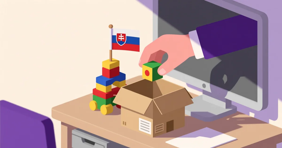 Illustration for the guide: How to sell toys in Slovakia: fast and without the risk