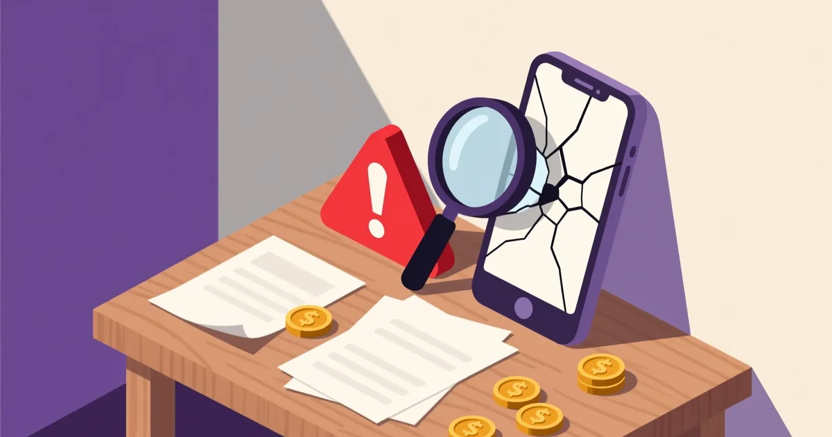 Illustration for the guide: How to read a listing and spot a scam