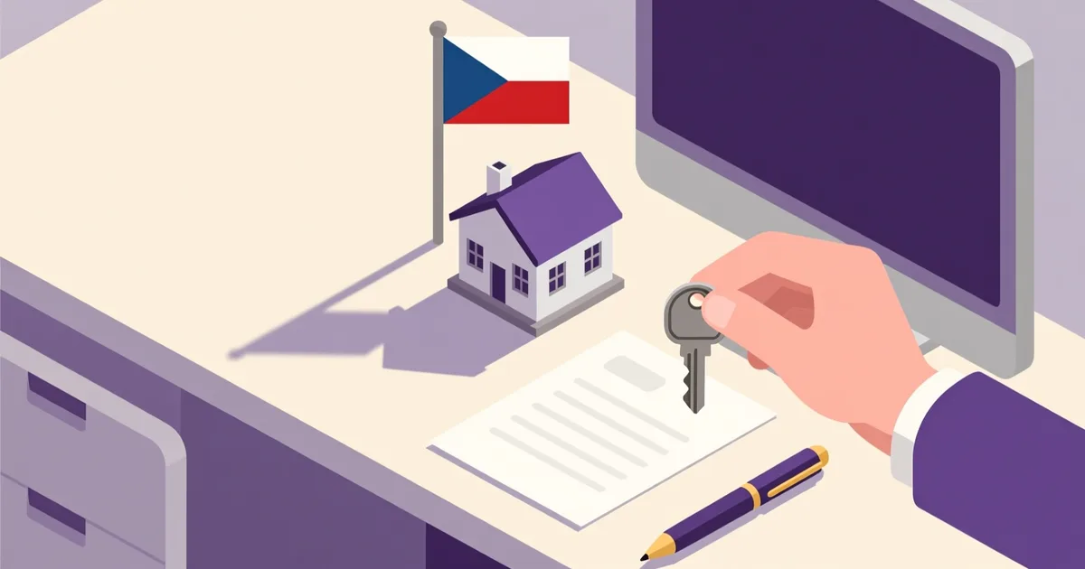 Illustration for the guide: How to let commercial space in Czechia: fast and without the risk