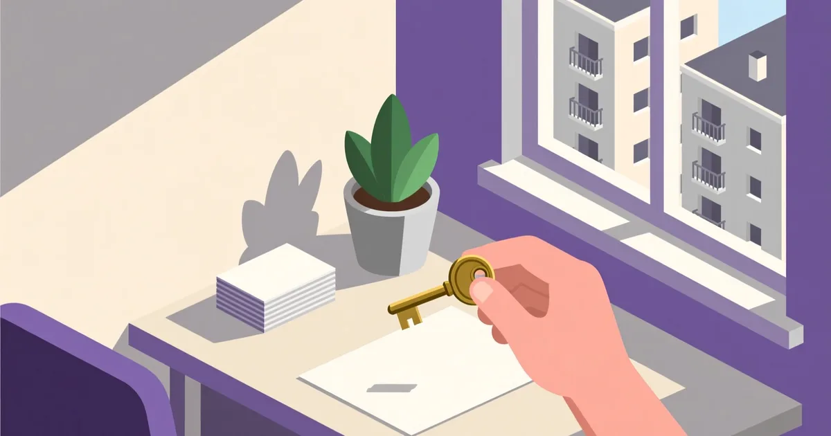 Ilustrație pentru ghid: Cum să dai un apartament în chirie: rapid și fără riscuri