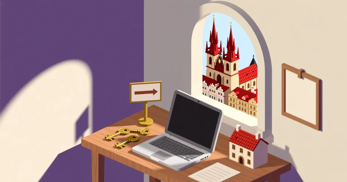Ilustrace k průvodci: Kde najít aktuální inzeráty na byty v Praze?
