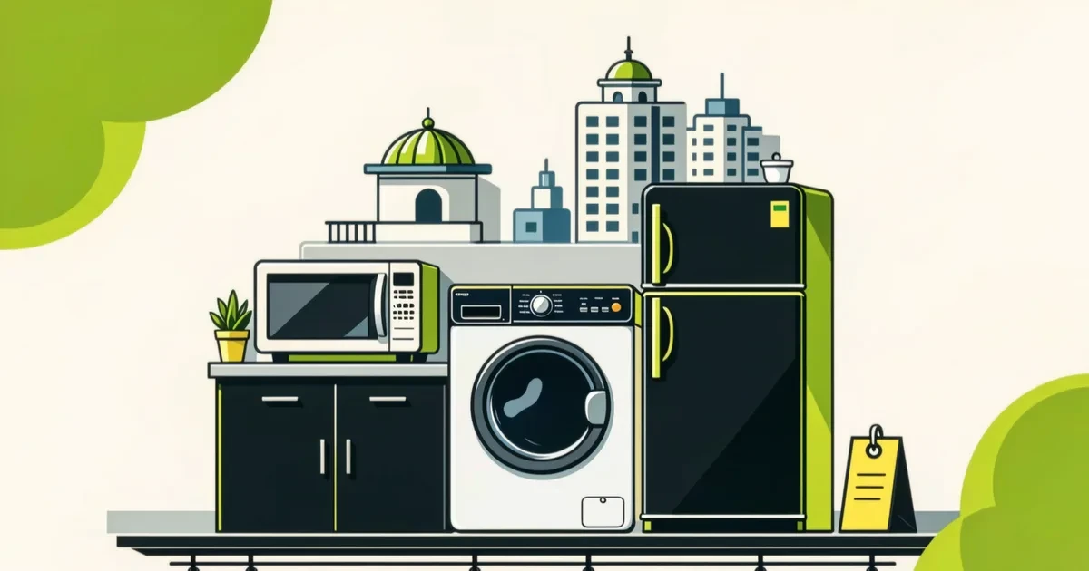 Illustration for the guide: What do used home appliances cost in Rishon LeZion?