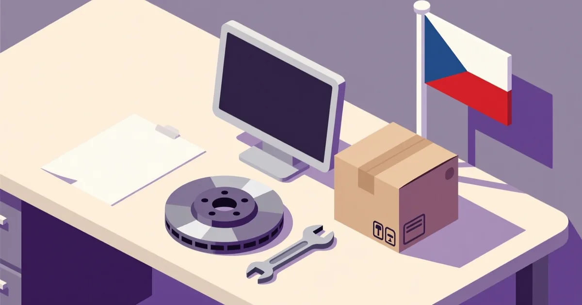 Иллюстрация к материалу: Продать автозапчасти в Чехии: быстро и без риска