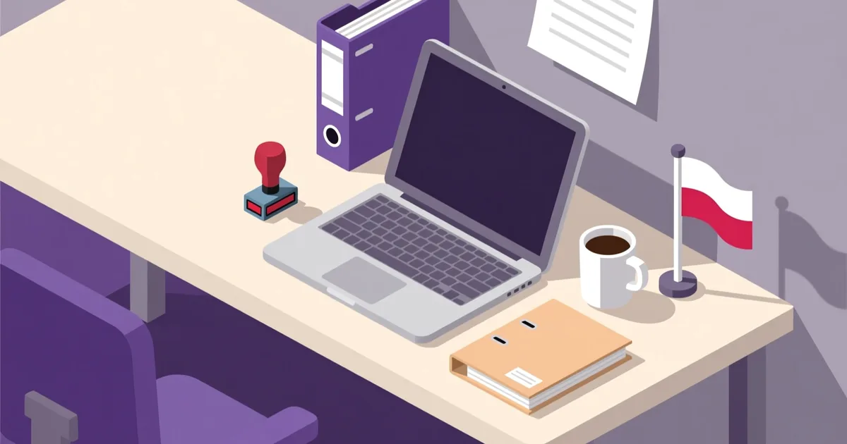 Illustration for the guide: How to post a job ad in Poland: a practical guide