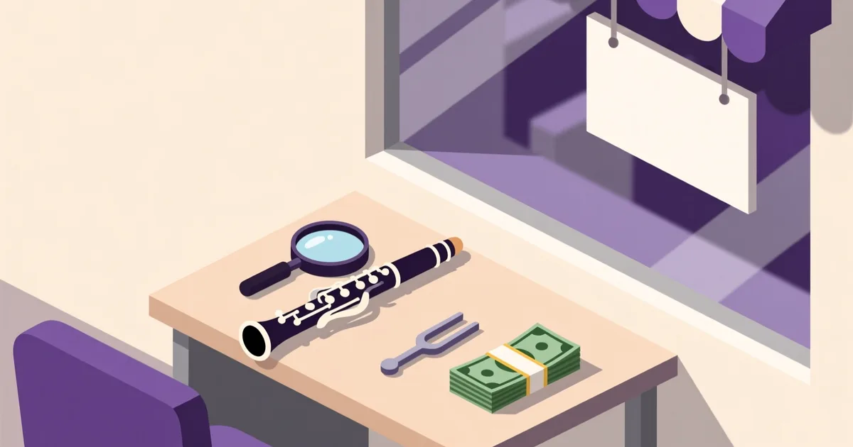 Illustration for the guide: How to buy a used musical instrument in Bulgaria: where to look, what to check, what to pay