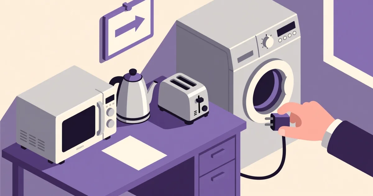 Ilustrație pentru ghid: Electrocasnice second hand în Cluj-Napoca: ghid practic