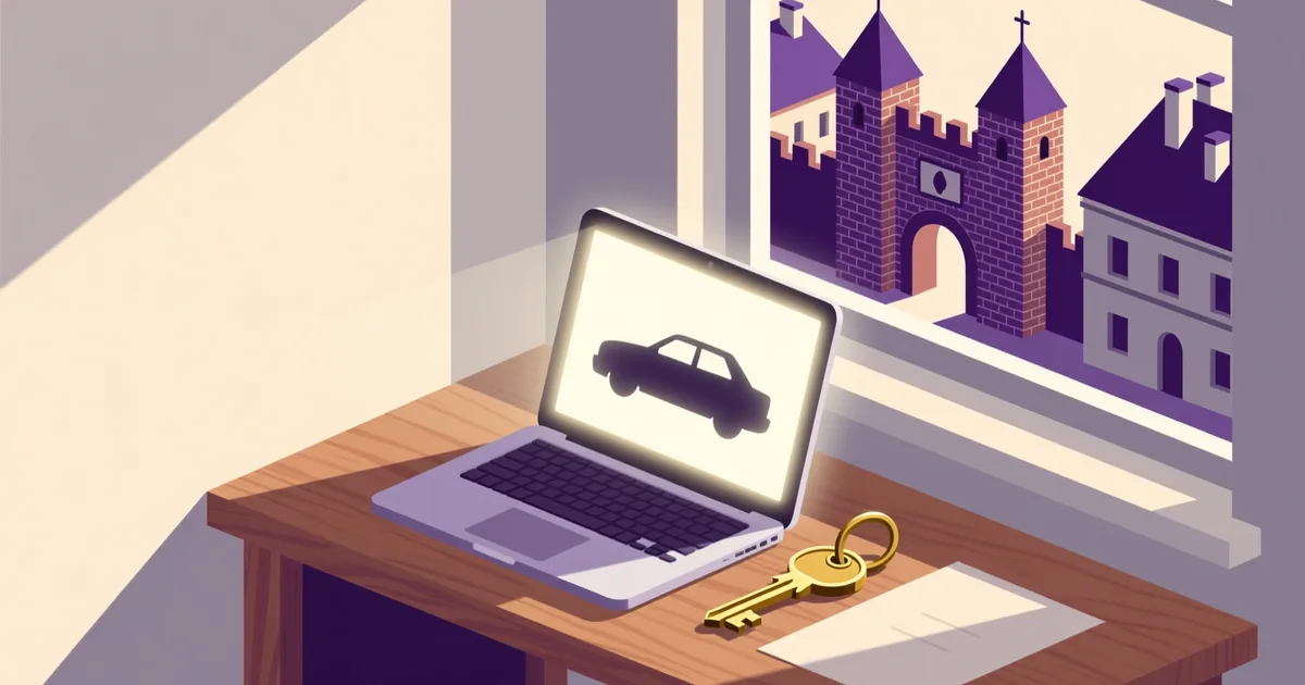 Ilustracja do poradnika: Czy warto kupić używany samochód w Lublinie przez internet?