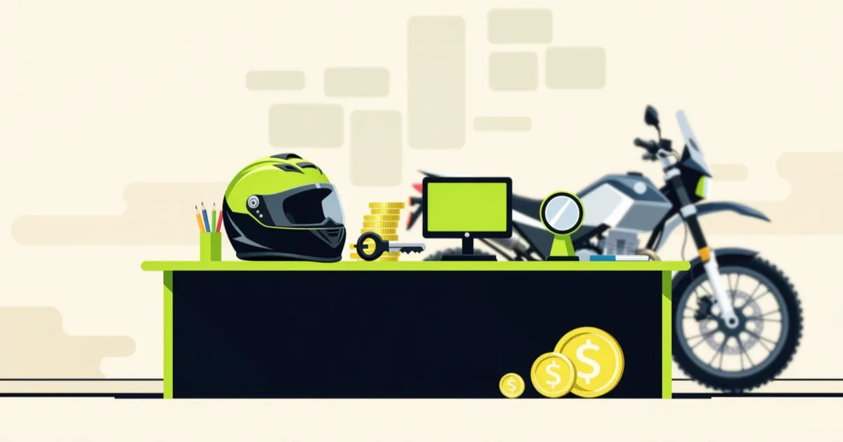 Ilustracija za vodič: Rabljeni motorji: cene, od česa so odvisne in kako ne preplačati
