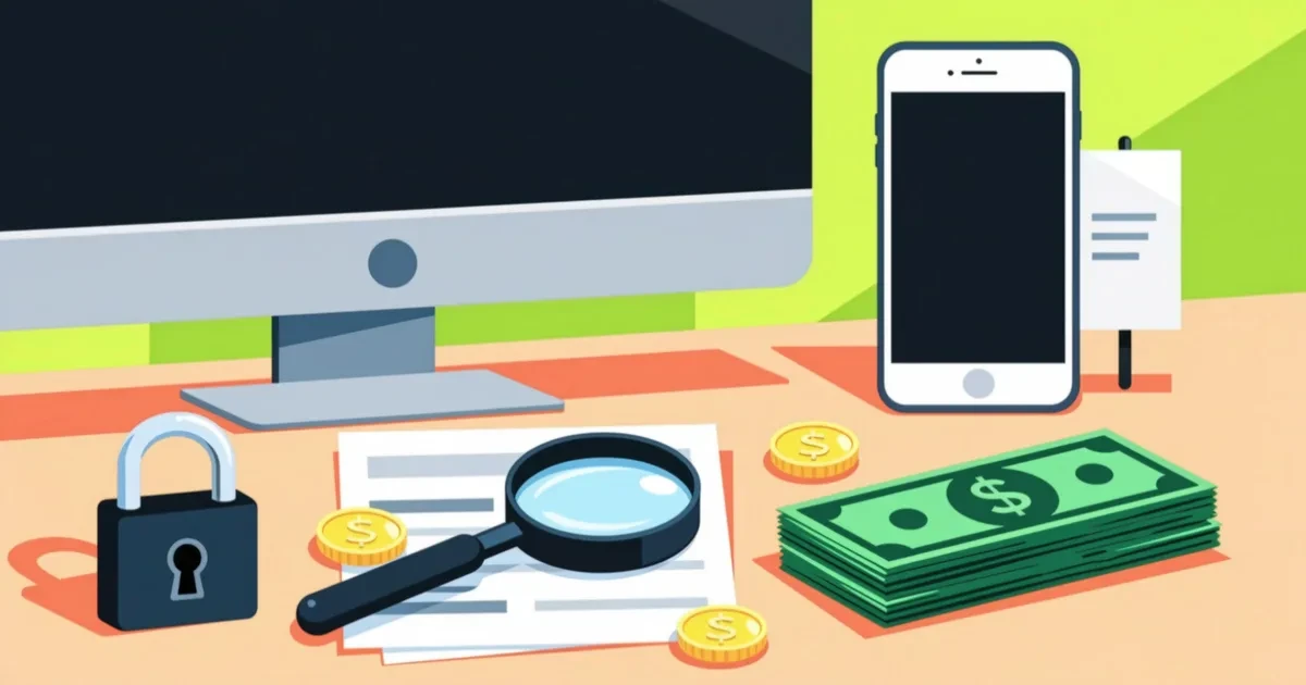 Illustration for the guide: How do you spot a scammer in a listing and in the chat?